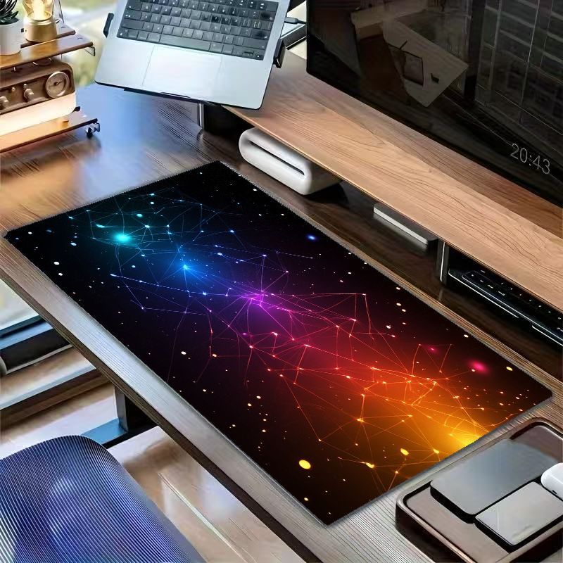 Brand XL Desk Mat Iron Art Cos - Office Tech Background review and price