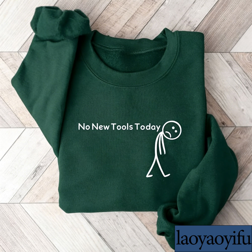 No New Tools Today Sweatshirt, - The Office Tech review and price