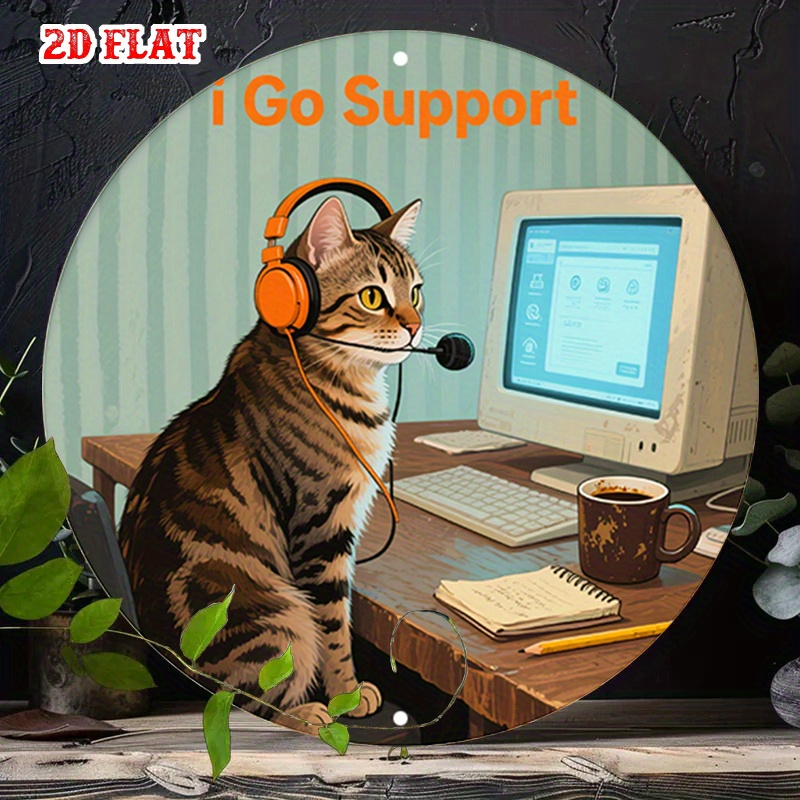 CIFBUY 2D Flat Funny Tech Supp - The Office Tech review and price