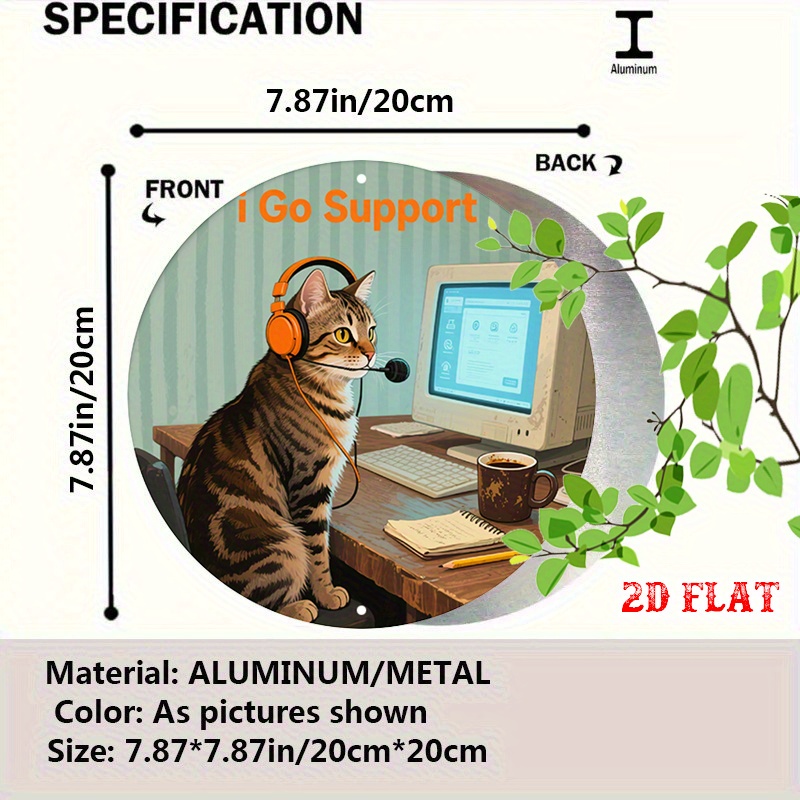 CIFBUY 2D Flat Funny Tech Supp - The Office Tech review and price