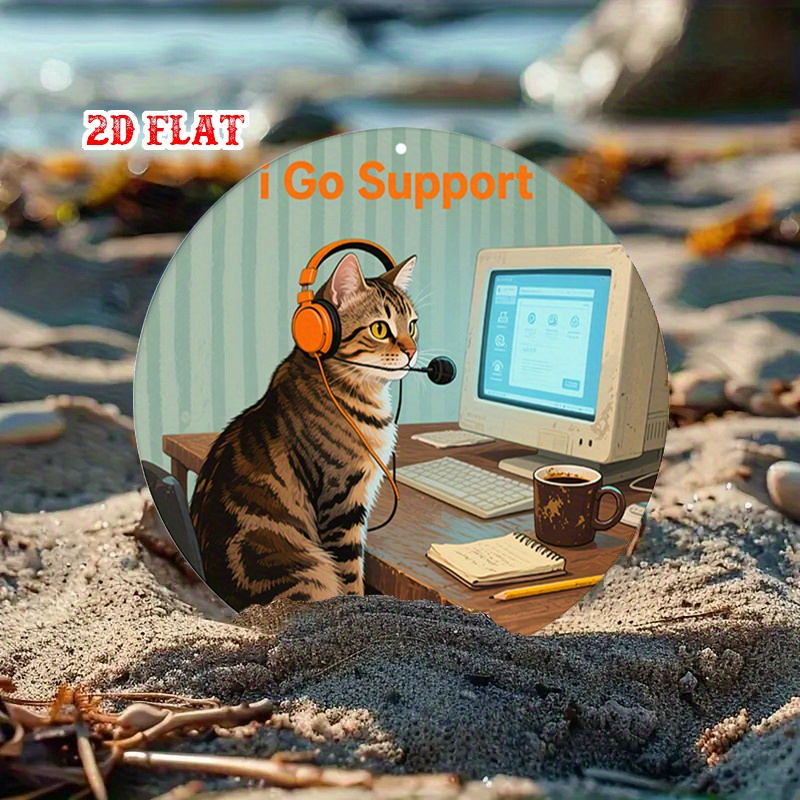 CIFBUY 2D Flat Funny Tech Supp - The Office Tech review and price