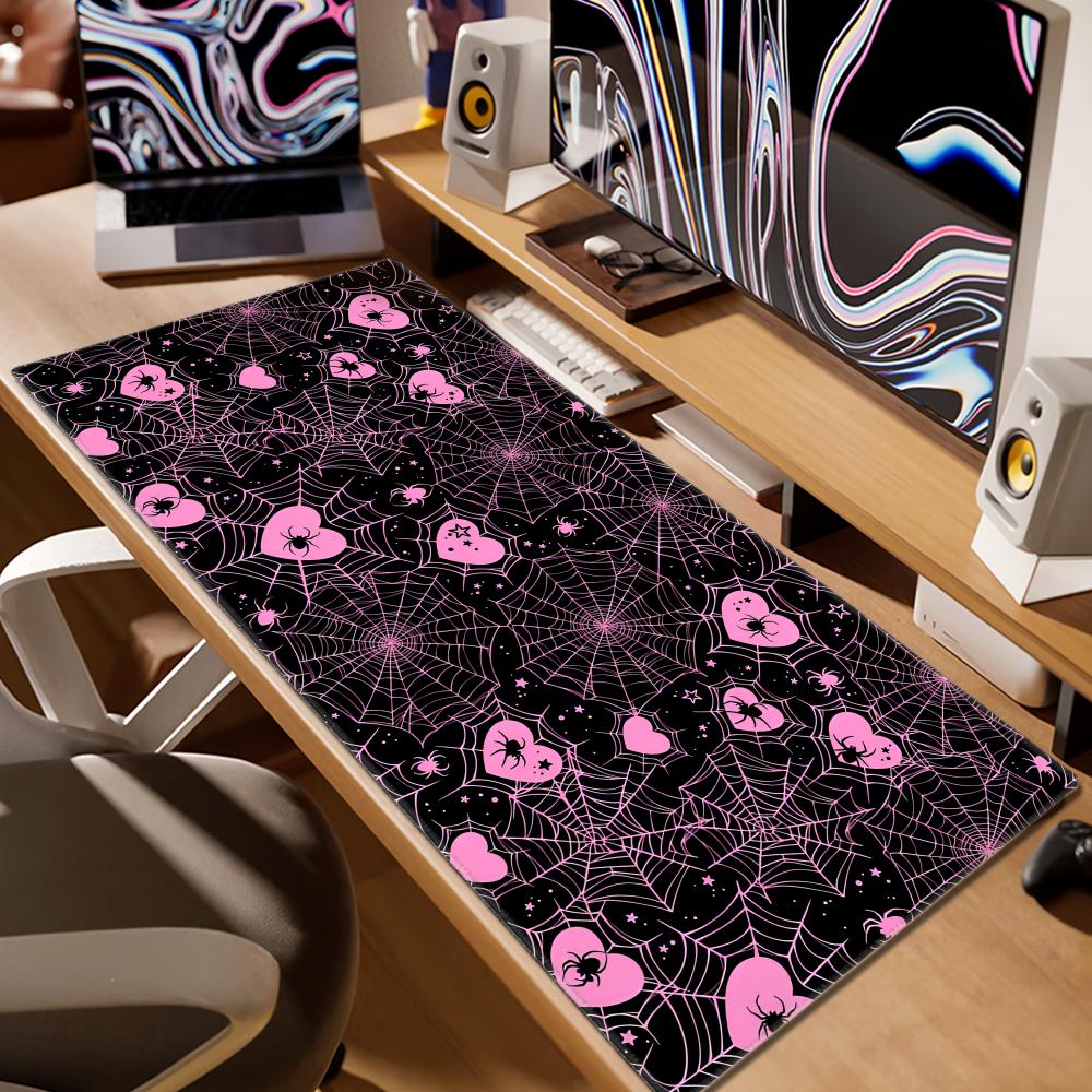 90x40 White or Pink Spiderweb  - The Office Tech review and price