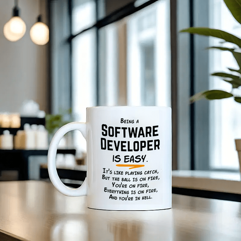 Software Developer Humor 11oz  - The Office Tech review and price
