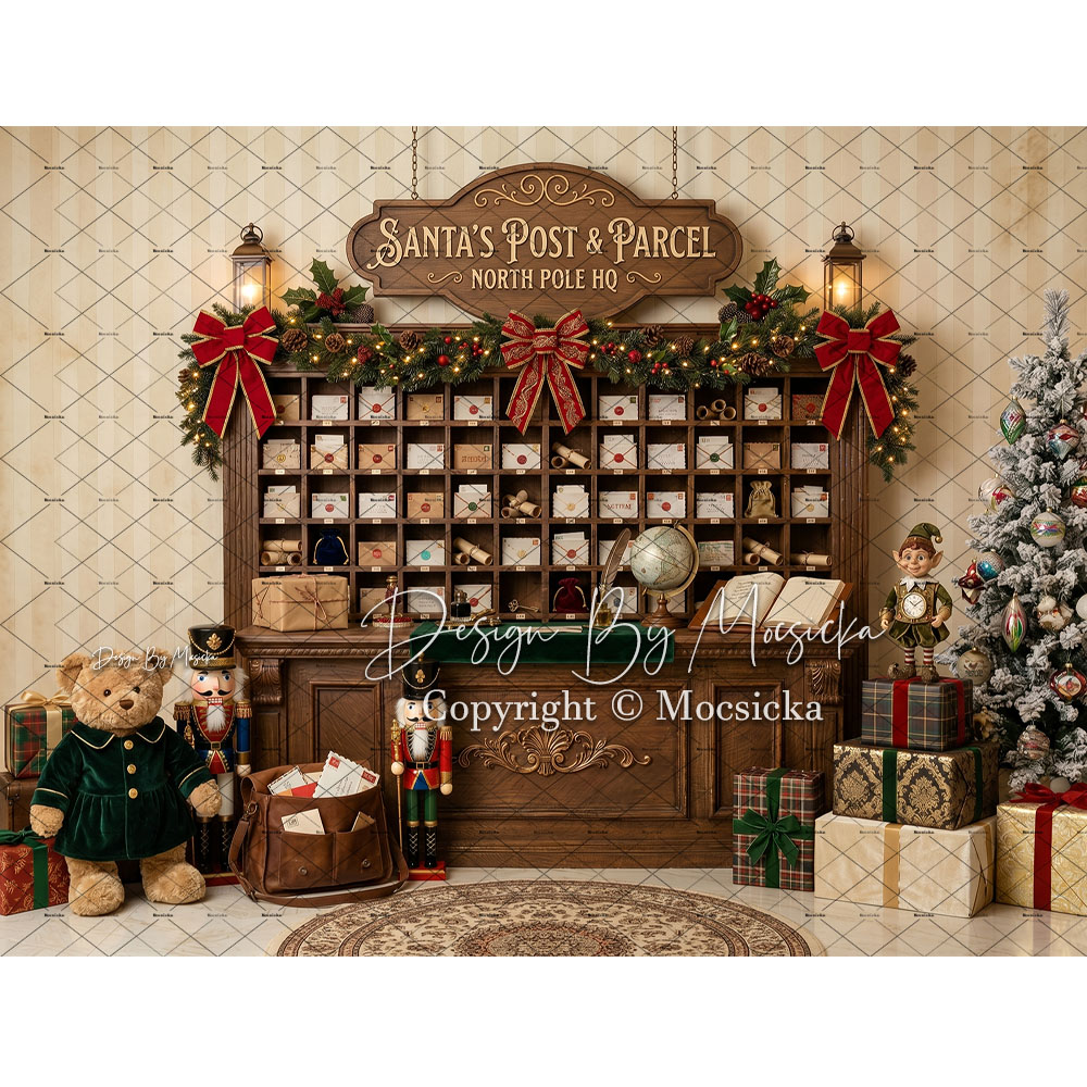Mocsicka Christmas North Pole  - Office Tech Background review and price