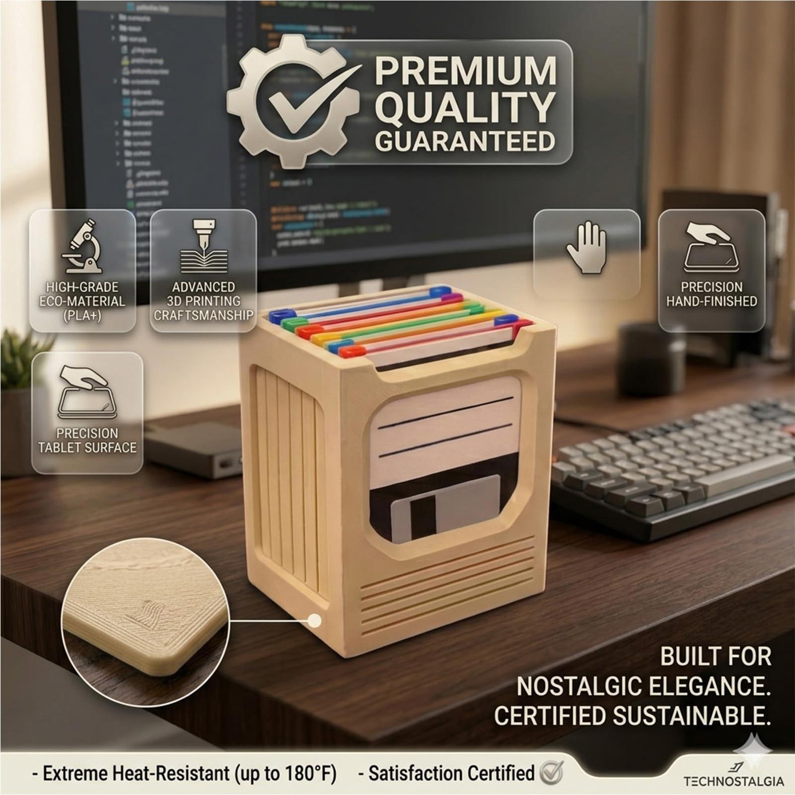 Retro Tech Coaster Holder Set  - The Office Tech review and price